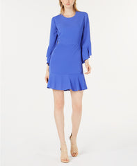 Bar III Ruffle-Hem Fit Flare Dress - Gear Relapse 