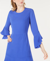Bar III Ruffle-Hem Fit Flare Dress - Gear Relapse 