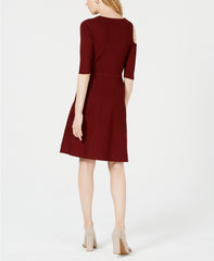 Bar III Cutout Knit A-Line Dress - Gear Relapse 