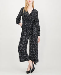 Maison Jules Printed Wide-Leg Jumpsuit Dandelion Spark 0
