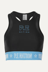 P.E. Nation Women's Figure Four Sports Bra Black M