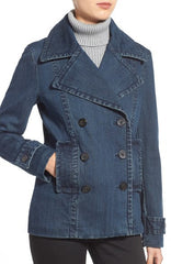 Michael Kors Denim Peacoat Huston Wash XL
