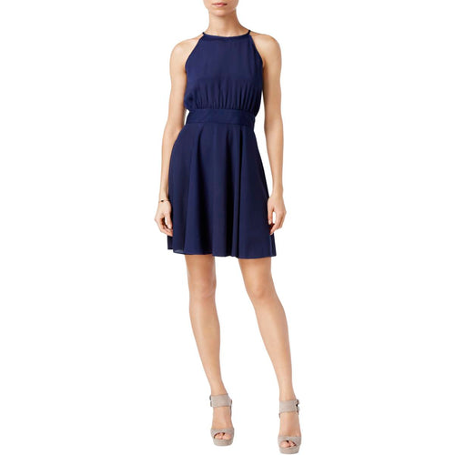 Maison Jules Kimberly Fit & Flare Dress Blu Notte XL