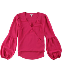 Bar III Blouson-Sleeve Surplice Top - Gear Relapse 