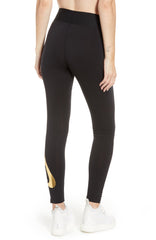 Nike Women's Sportswear Metallic Leggings Black XL