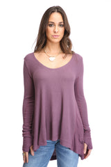 Free People Malibu High-Low Thermal Top - Gear Relapse 