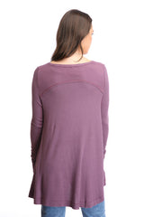 Free People Malibu High-Low Thermal Top - Gear Relapse 