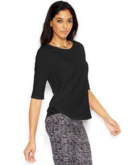 Bar III Short-Sleeve Lace-Trim Top - Gear Relapse 