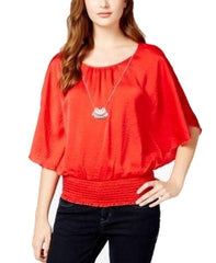 BCX Juniors Smocked-Waist Flutter Red M - Gear Relapse 