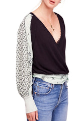 Free People Auxton Thermal Wrao Top Ivory M - Gear Relapse 