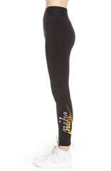 Nike Women's Sportswear Metallic Leggings Black XL