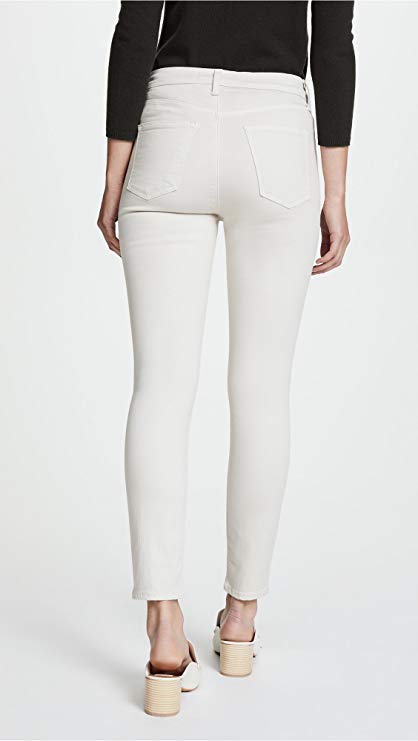 J Brand Alana High-Rise Cropped Jeans in Honesty 30