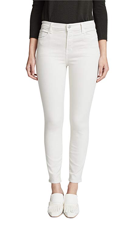 J Brand Alana High-Rise Cropped Jeans in Honesty 30