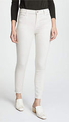 J Brand Alana High-Rise Cropped Jeans in Honesty 30