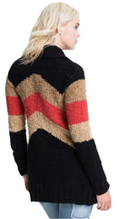 Free People Rocket High Boyfriend Cardigan Black Combo M - Gear Relapse 