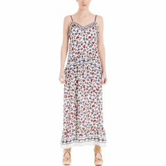 Max Studio Women's London Ruffled Maxi Heart Dress Multi