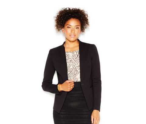 RACHEL Rachel Roy Womens Twisted Long Sleeve Top Grey Combo