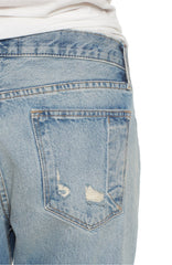 Current/Elliott Women's The His Relaxed Boyfriend Distressed Jeans