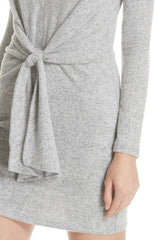 Free People Ginger Tie-Waist Mini Dress Navy XS - Gear Relapse 