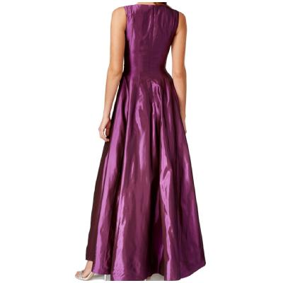 B Michael Sleeveless A-Line Gown Purple - Gear Relapse 