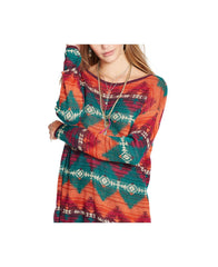 Denim & Supply Ralph Lauren Relaxed Geometric Sweater Multi - Gear Relapse 