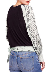 Free People Auxton Thermal Wrao Top Ivory M - Gear Relapse 
