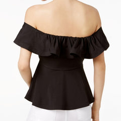 Mare Mare Women's Venice Off-The-Shoulder Top Black M