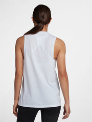 Nike Women's Statement Sleeveless Tank White M