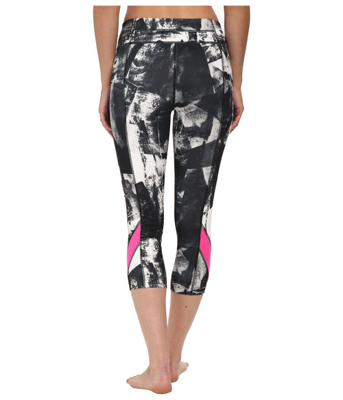 Under Armour Take-A-Chance Printed Capris Grey Combo XS